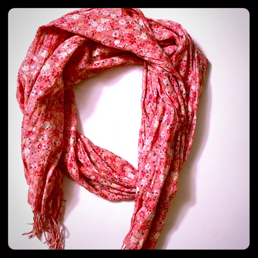 Floral scarf